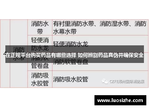 在正规平台购买药品有哪些选择 如何辨别药品真伪并确保安全 在正规平台购买药品有哪些选择 如何辨别药品真伪并确保安全